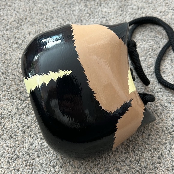 Vintage Timmy Woods Painted Cat Purse - Picture 4 of 9